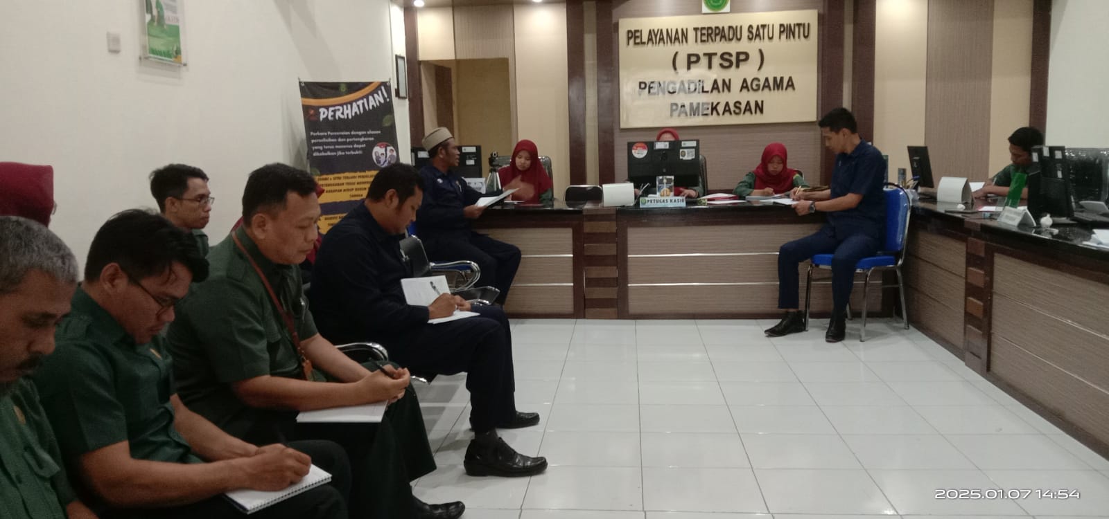 PA Pamekasan Gelar Rapat terbatas Bidang Kepaniteraan